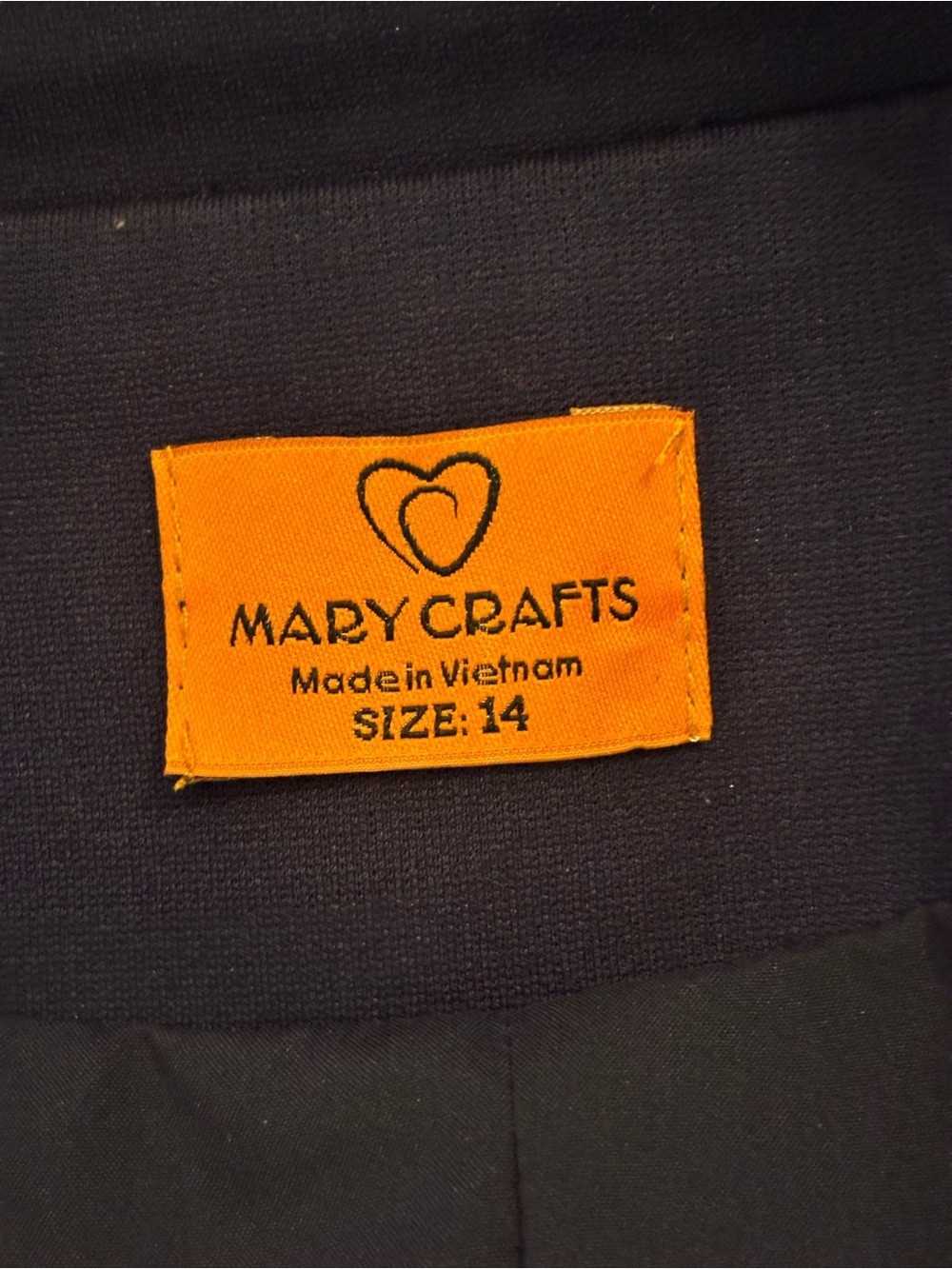 Tailored Women's Navy Single-Button Blazer - Picture 5 of 6